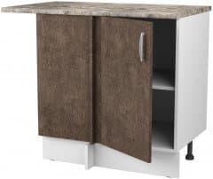 Шкаф-стол угловой 1000(400)